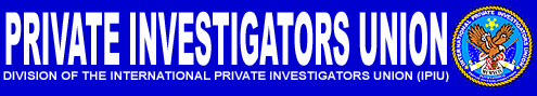 Private Investigator member of IPIU