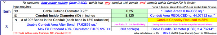 Peter's Fill Item 4 Calculations